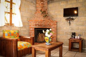 Area tempat duduk di Casa Rural Santa Maria Regla