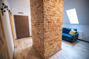 Część wypoczynkowa w obiekcie Loft Króla Kazimierza