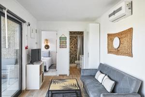 Χώρος καθιστικού στο EcoVillas Escudeira