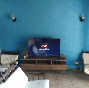 Телевізор і / або розважальний центр в Recanto do Luar