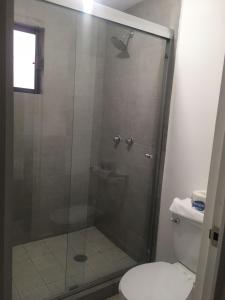 Koupelna v ubytování Suites Cervantes