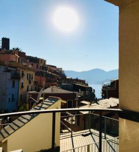 Balkon ili terasa u objektu La Polena Camere Vernazza - Carattino Apartment