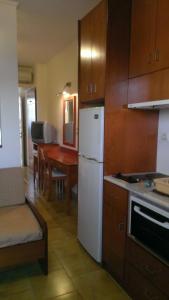 Η κουζίνα ή μικρή κουζίνα στο Captain Yiannis Studios & Apartments