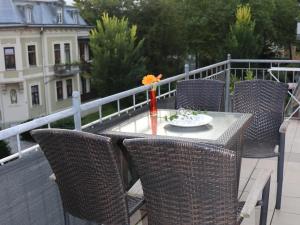 Balkoni atau teres di Ferienwohnungen Stuhlreiter GbR
