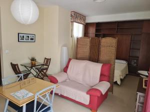 Posezení v ubytování Apartamento Plaza de la Corredera