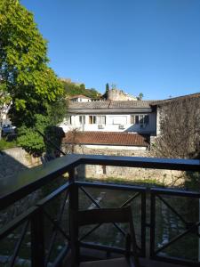 a view of the house from the balcony at City life apartman in Herceg-Novi