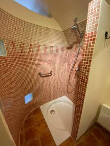 B&B Maison des Etoiles Chambre d'hôtes Adult Only的一间浴室