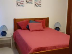 Postel nebo postele na pokoji v ubytování Apartamento na Praia