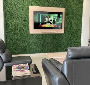 Hotel Aeromar Central的休息区