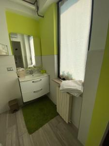 Koupelna v ubytování Residenza I Laghi