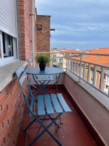 A balcony or terrace at Villa Sánchez