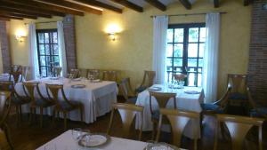 Restaurace v ubytování Casa Rómulo