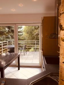 Ein Balkon oder eine Terrasse in der Unterkunft Luftkurort, Perle des Neckartals