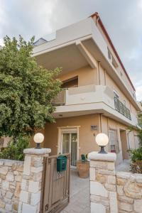 Balkón nebo terasa v ubytování Marika's Guest House Chania