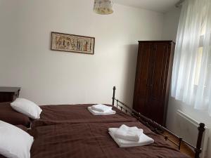 Postel nebo postele na pokoji v ubytování Apartman KARIN, Tále, Chopok - Juh