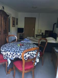 TV in/ali zabaviščno središče v nastanitvi Casa in Königs GarteN