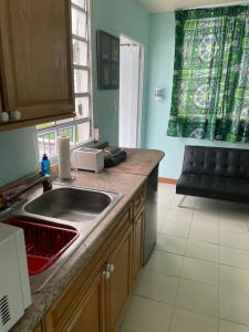 Kuchyň nebo kuchyňský kout v ubytování Villa Eshta + 37 fotografií