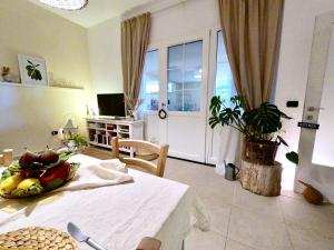 TV a/nebo společenská místnost v ubytování Casa Verdoliva - The Studio