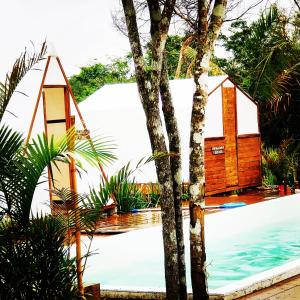 A piscina em ou perto de Primitivo glamping buzios