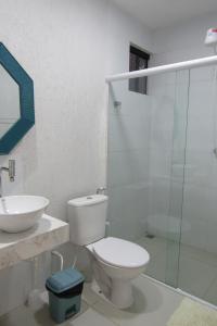 Koupelna v ubytování Marville Flats