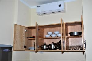 Virtuvė arba virtuvėlė apgyvendinimo įstaigoje Apartment G in Florenza Khamsin