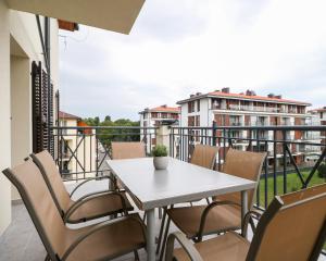 Balkon lub taras w obiekcie Promenada by Baltic Home