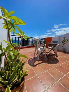 Balkoni atau teres di Hana B&B