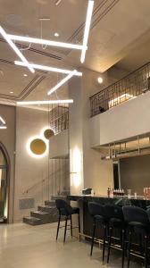 Posezení v ubytování Arcadion Hotel