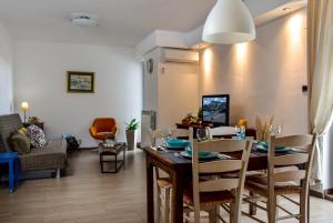 Posezení v ubytování Apartman Grabar