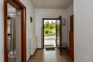 Koupelna v ubytování Apartman Grabar
