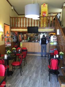 Restaurace v ubytování Hotel Spagna