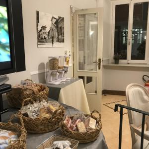 斯帕格纳酒店的休息区