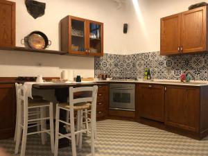 Η κουζίνα ή μικρή κουζίνα στο Palazzo Cordoni