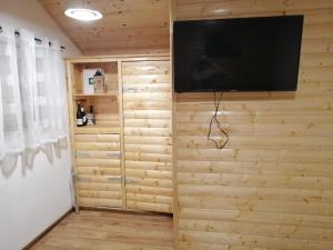 Μια τηλεόραση ή/και κέντρο ψυχαγωγίας στο Holiday Home Jurin Raj