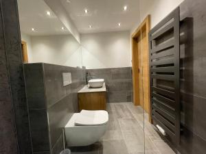 Koupelna v ubytování HAUSZEIT APPARTEMENTS