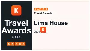 a screenshot of the travel rewards app on a cell phone at Lima House Hostel in Lima