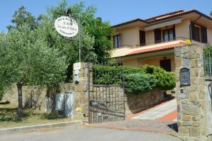 Budova, kde se bed and breakfast nachází