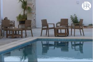 Der Swimmingpool an oder in der Nähe von Hotel al rayan
