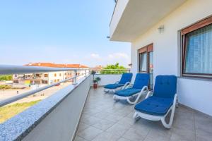 Apartments Zdenka tesisinde bir balkon veya teras