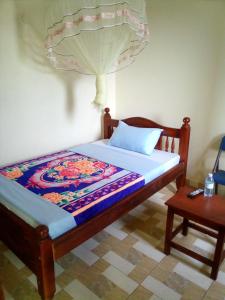 Кровать или кровати в номере Dich Comfort Hotel University Branch