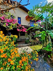 Zahrada ubytování Cabañas San Miguel