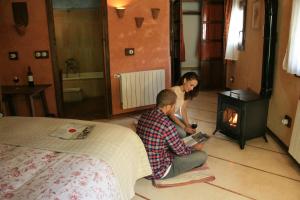 Hostia v ubytovaní Hotel Rural Abejaruco