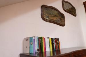 The library in the holiday home