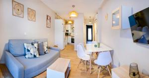 Χώρος καθιστικού στο B - Apartamento exclusivo con piscina compartida