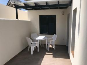 Balkón nebo terasa v ubytování CASA BLANQUI
