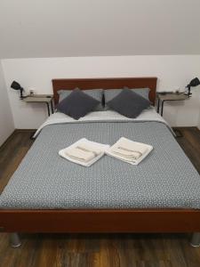Postel nebo postele na pokoji v ubytování House Nada