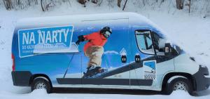 Dom Pod Kasztanami om vinteren