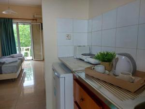 A kitchen or kitchenette at Antonio Studios