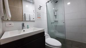 Vannituba majutusasutuses Bayit Tov Circunvalar Hotel