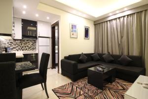 Posezení v ubytování Palm Ville Suites